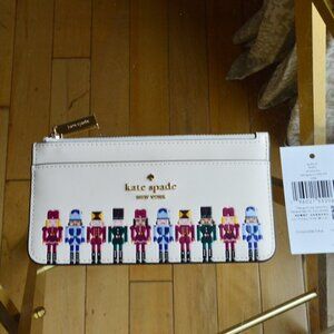 Kate Spade KJ071 Nutcracker Large Slim Cardholder